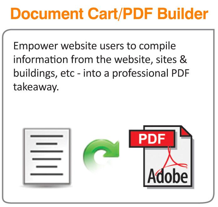Document Cart/PDF Builder Features