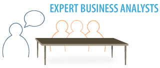 Our Expert Business Analysts Work With You.